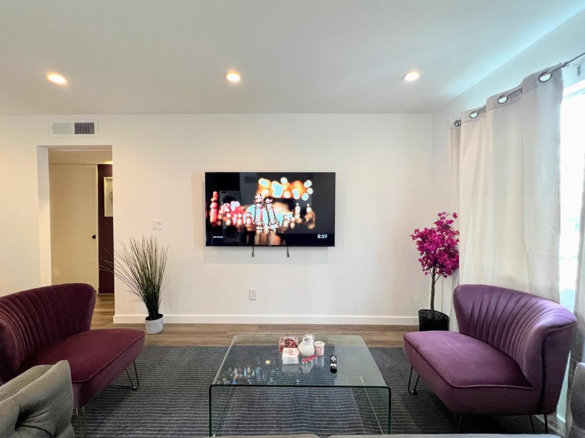 Hollywood Purple Habitat Villa Los Angeles Eksteriør billede